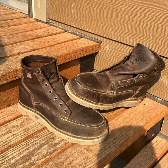 Danner Bull Run Moc Toe 6” Steel Toe - Picture 1 of 4